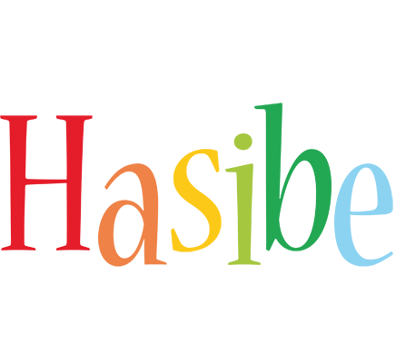 Hasibe birthday logo