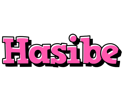 Hasibe girlish logo