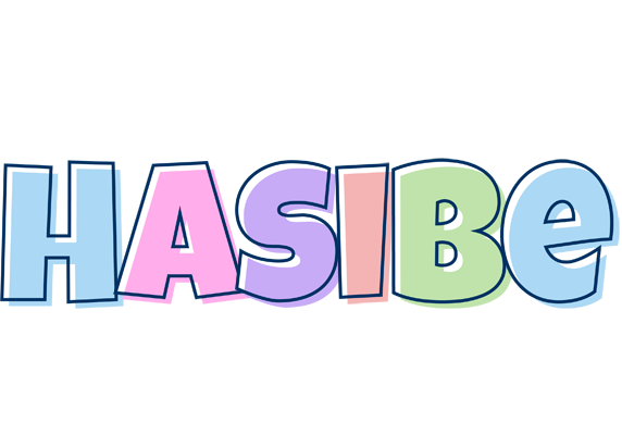 Hasibe pastel logo