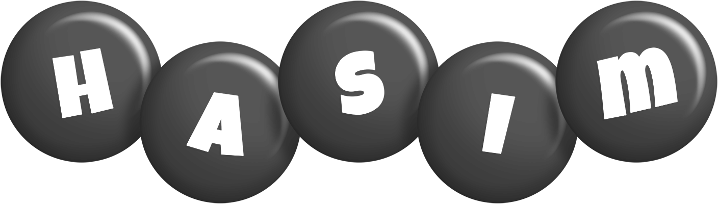 Hasim candy-black logo