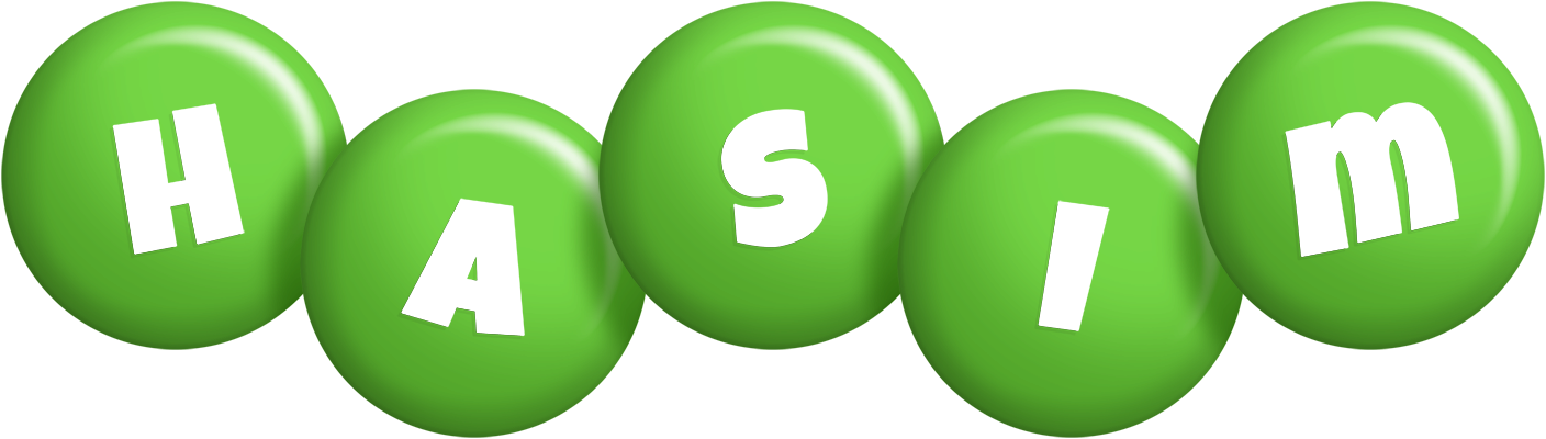 Hasim candy-green logo