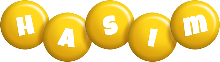 Hasim candy-yellow logo