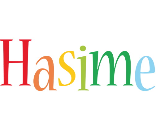 Hasime birthday logo