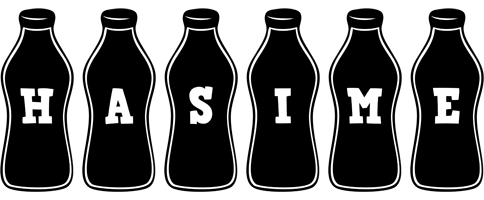 Hasime bottle logo