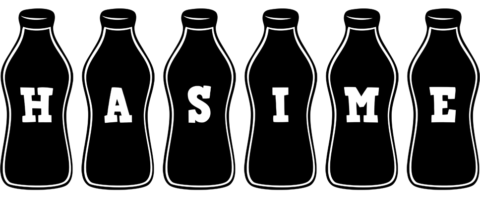 Hasime bottle logo