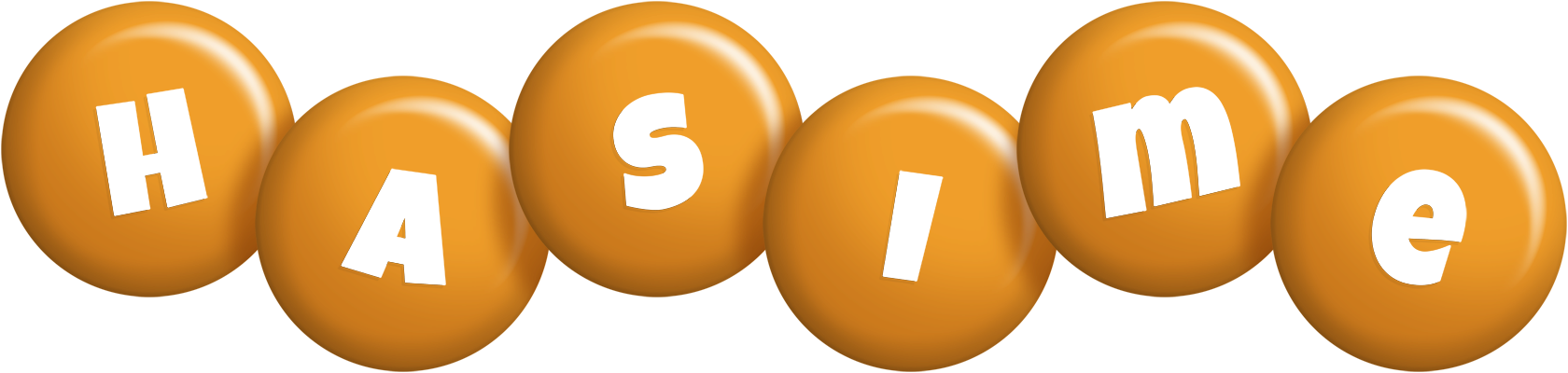 Hasime candy-orange logo