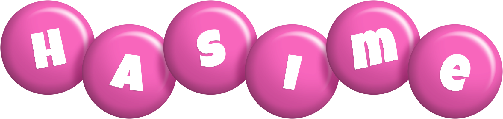 Hasime candy-pink logo