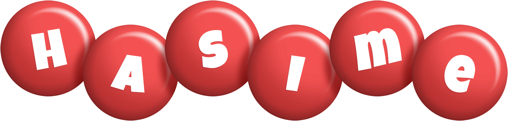 Hasime candy-red logo