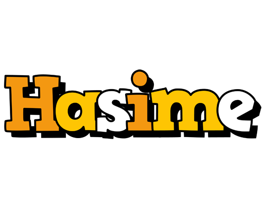 Hasime cartoon logo
