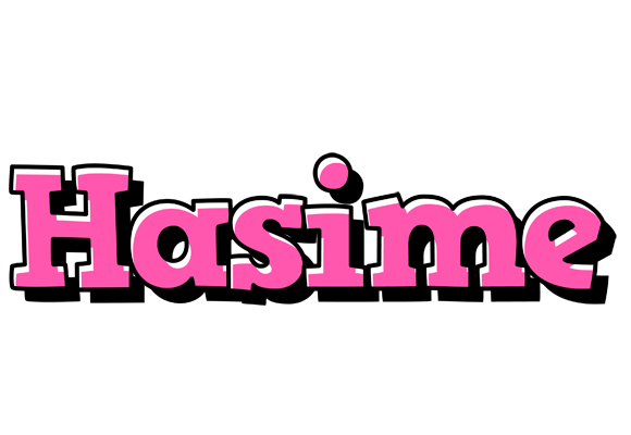 Hasime girlish logo