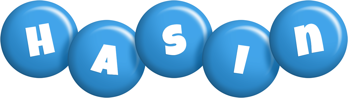 Hasin candy-blue logo