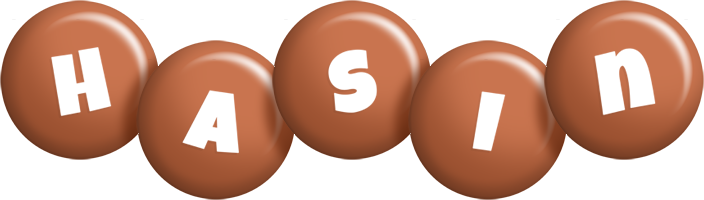Hasin candy-brown logo