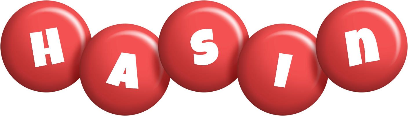 Hasin candy-red logo