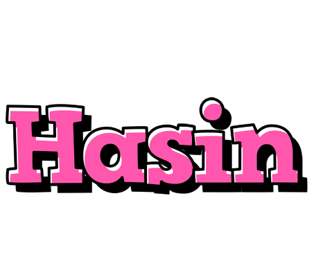 Hasin girlish logo