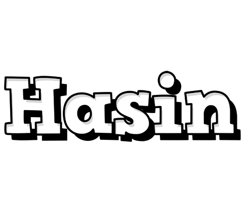 Hasin snowing logo