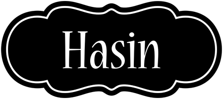 Hasin welcome logo