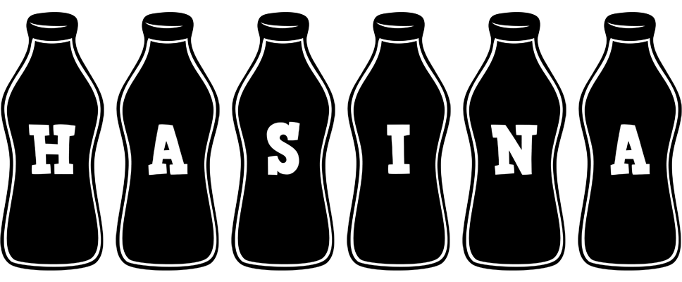 Hasina bottle logo