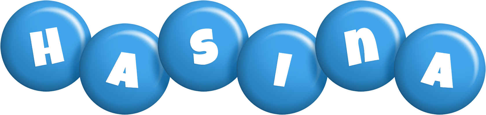 Hasina candy-blue logo