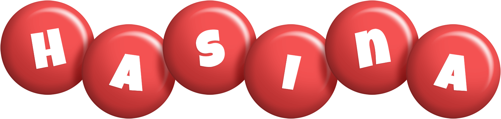 Hasina candy-red logo