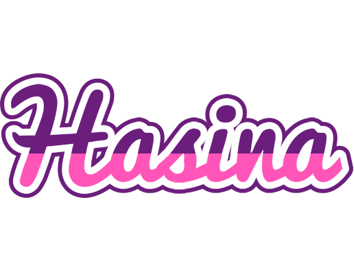 Hasina cheerful logo