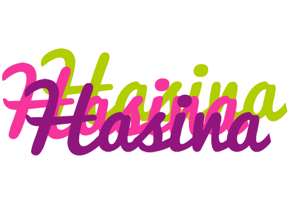 Hasina flowers logo