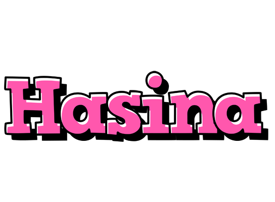 Hasina girlish logo