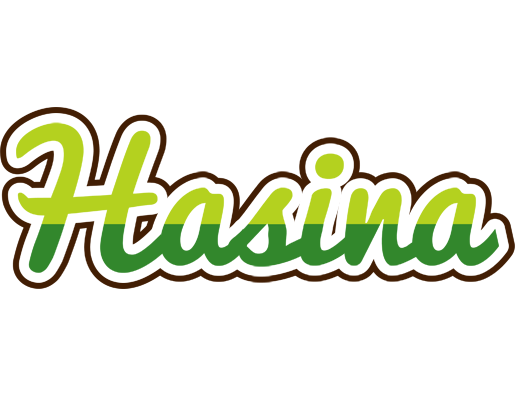 Hasina golfing logo