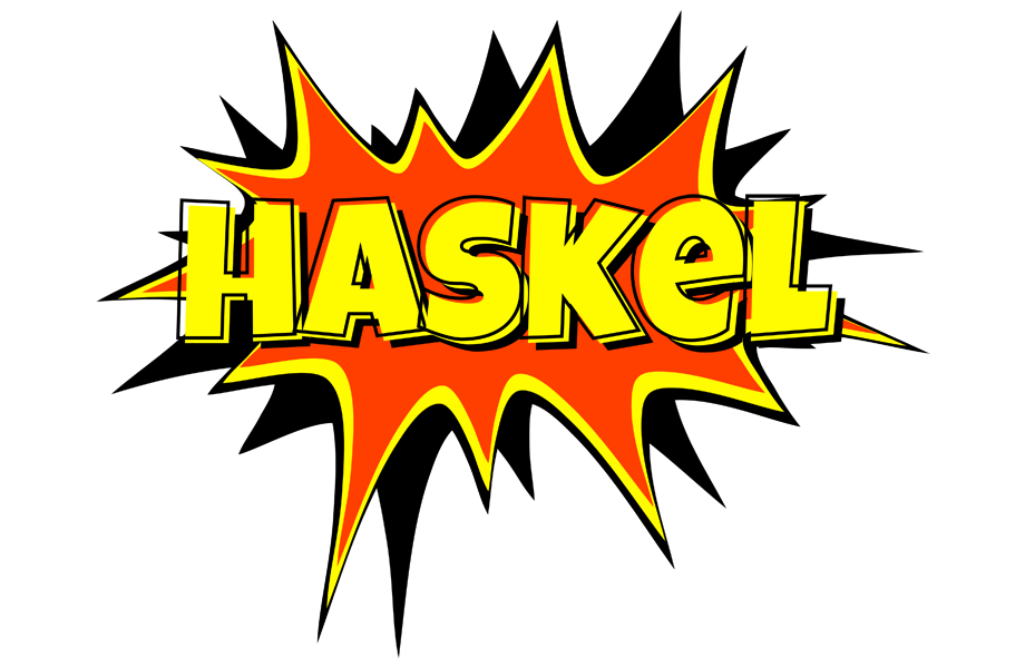 Haskel bazinga logo