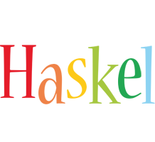 Haskel birthday logo