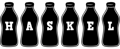 Haskel bottle logo