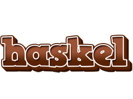 Haskel brownie logo