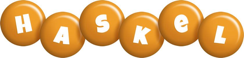 Haskel candy-orange logo