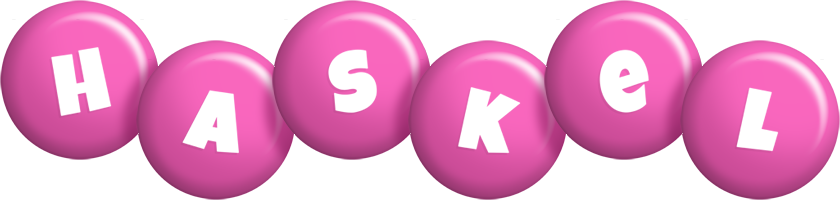 Haskel candy-pink logo