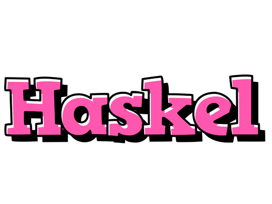 Haskel girlish logo