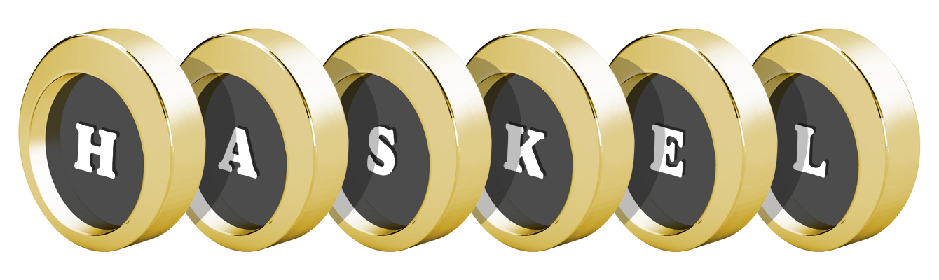 Haskel gold logo