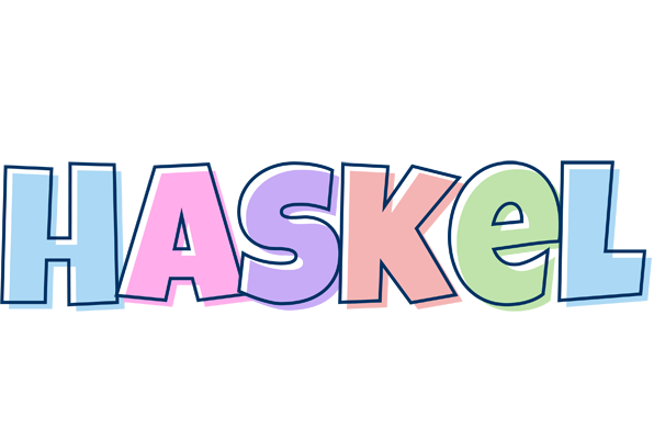 Haskel pastel logo