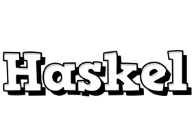 Haskel snowing logo