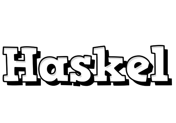Haskel snowing logo