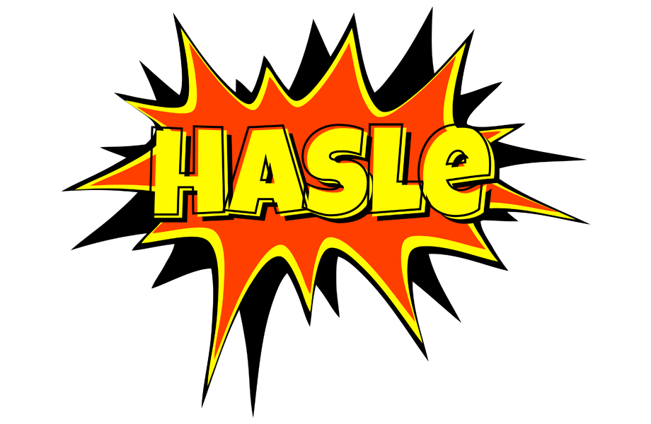 Hasle bazinga logo