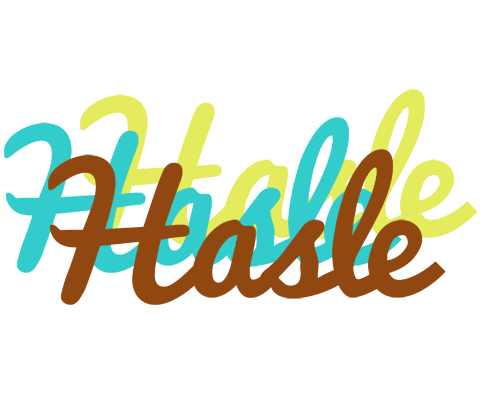 Hasle cupcake logo
