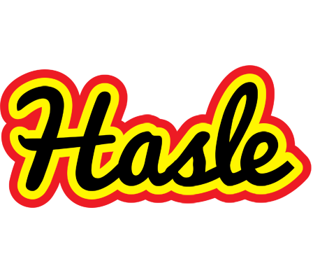 Hasle flaming logo