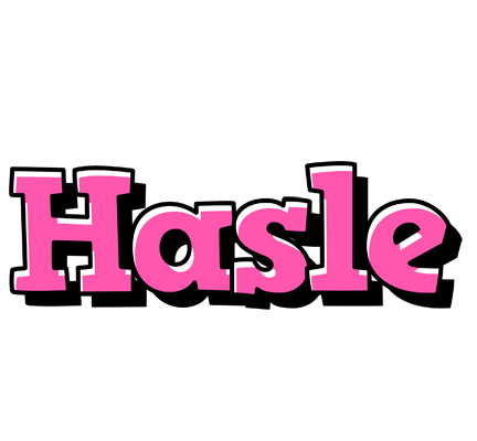 Hasle girlish logo