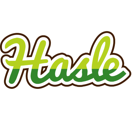Hasle golfing logo