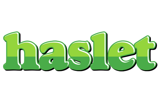 Haslet apple logo