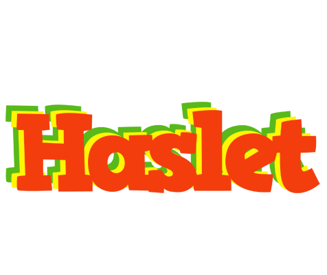 Haslet bbq logo