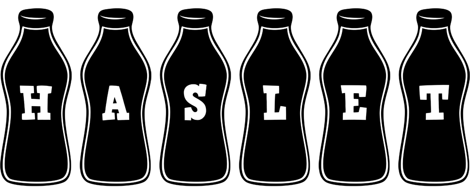 Haslet bottle logo