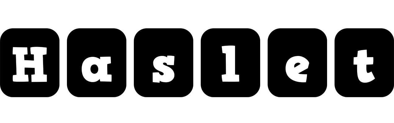Haslet box logo