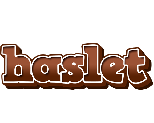 Haslet brownie logo