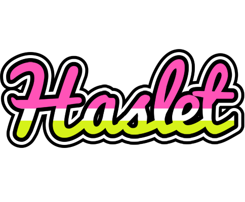 Haslet candies logo