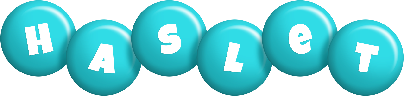 Haslet candy-azur logo